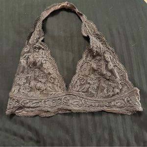 Urban Outfitters Grayish Blue Lace Bralette